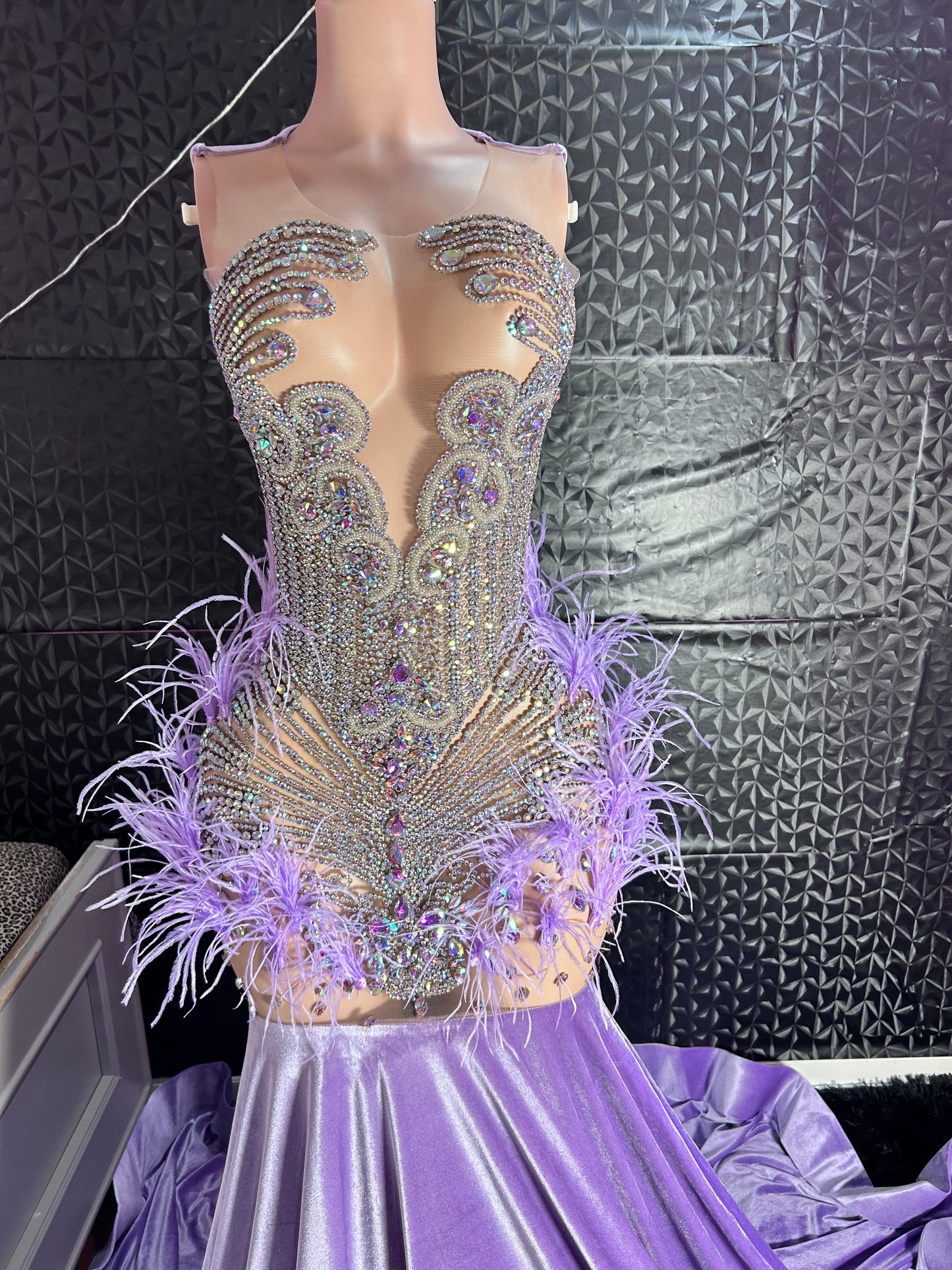 Lavender purple dress