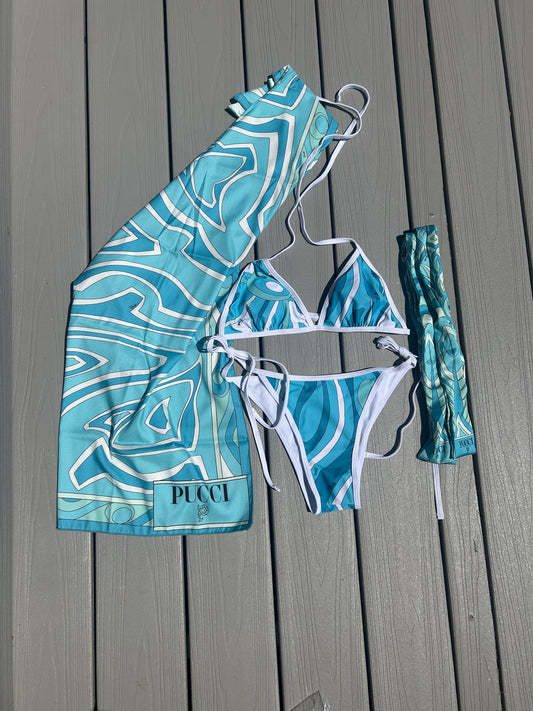 Blue Opulence Set