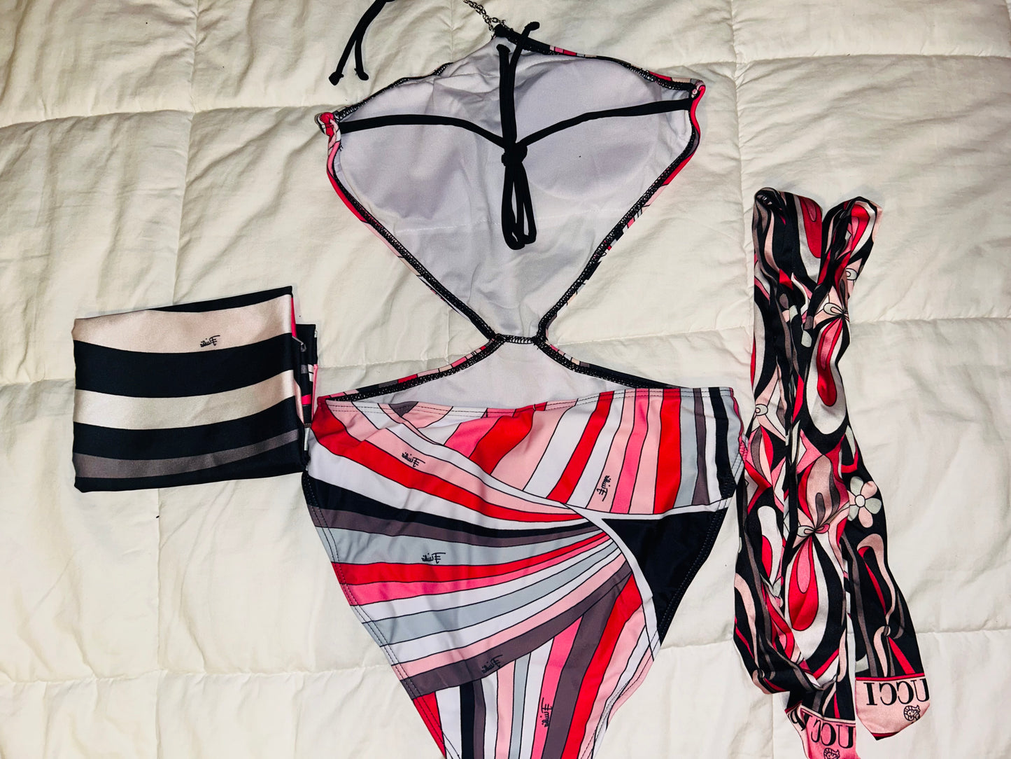 Blush Noir 3 Piece Set  Swimsuit