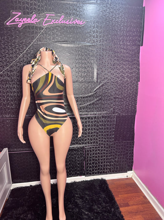 Sorrento Swirl One Piece