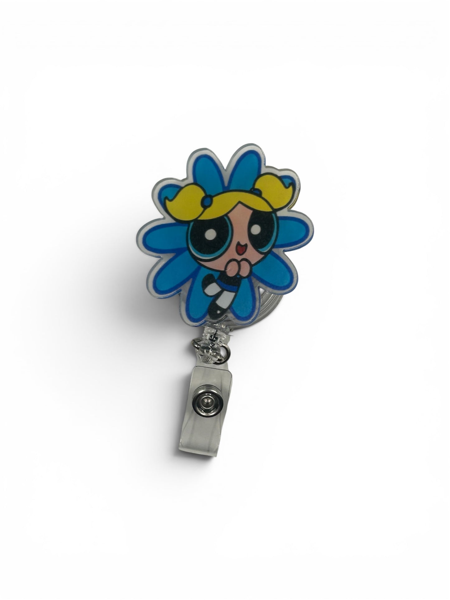 Power puff reel badge