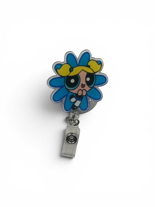 Power puff reel badge
